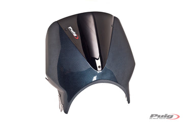 KAWASAKI W 230 [2025] - Visera para parabrisas Vision - Negro - 0