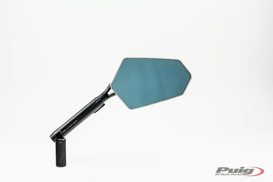HARLEY-DAVIDSON SPORTSTER S RH 1250 S [2025] - Espejo retrovisor Explorer derecho | Negro / aluminio anodizado | PUIG 010ND