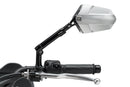 HARLEY-DAVIDSON SPORTSTER S RH 1250 S [2025] - Espejo retrovisor PUIG Explorer izquierdo | Negro / aluminio anodizado | PUIG 014ND
