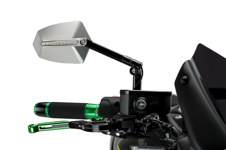 HARLEY DAVIDSON SPORTSTER S RH 1250 S [2025] - GTI Spiegel rechts | Schwarz / Aluminium eloxiert | PUIG 015ND