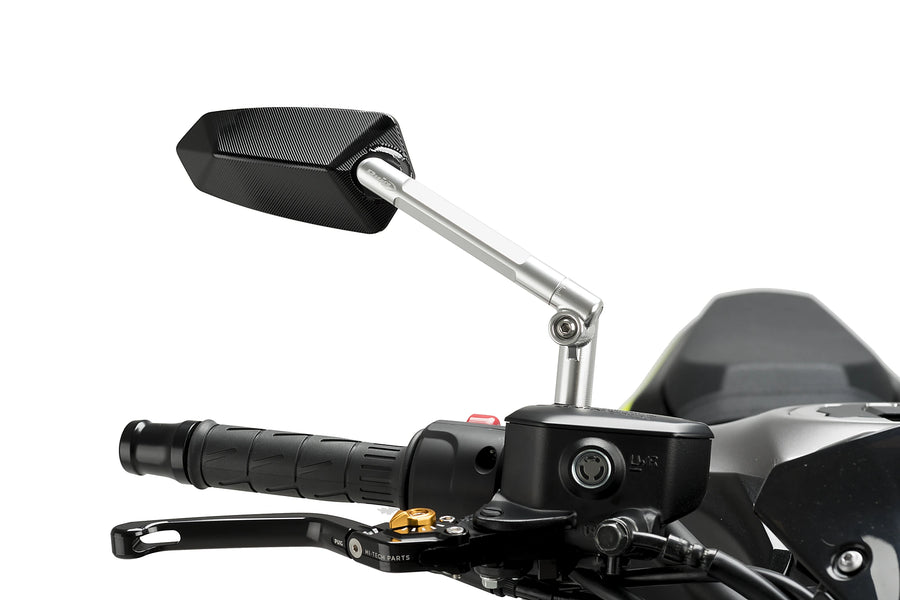 HARLEY-DAVIDSON SPORTSTER S RH 1250 S [2025] - Espejo retrovisor derecho F1.1 | Aluminio anodizado / negro | PUIG 017DN
