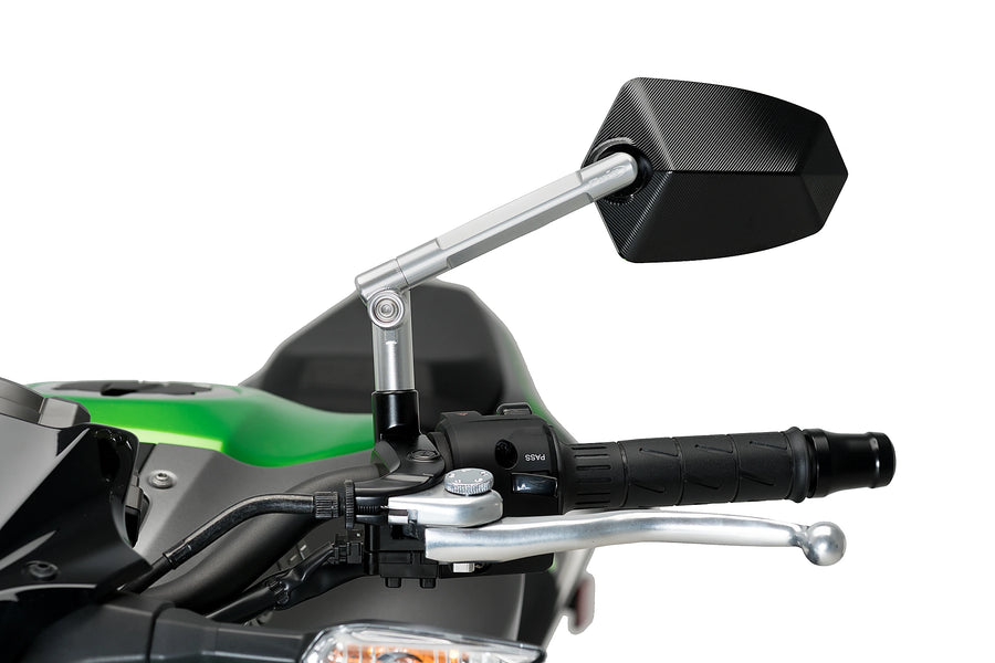 HARLEY DAVIDSON SPORTSTER S RH 1250 S [2025] - Espejo retrovisor GT.1 izquierdo | Aluminio anodizado / negro | PUIG 019DN