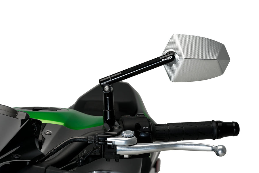 HARLEY DAVIDSON SPORTSTER S RH 1250 S [2025] - Espejo retrovisor GT.1 izquierdo | Negro / aluminio anodizado | PUIG 019ND
