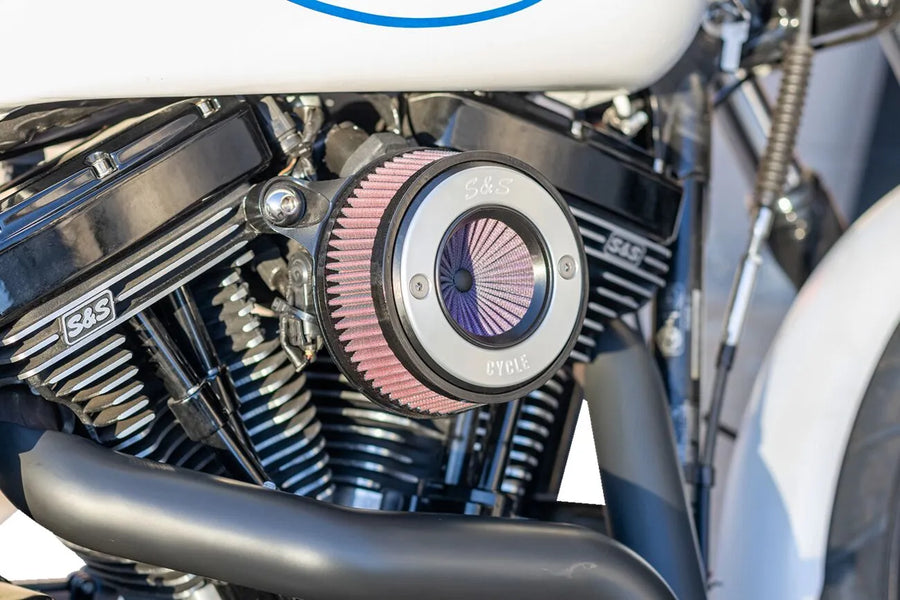 Harley-Davidson FXDBB 1690 Dyna Street Bob Special [2014-2015] - Air Stinger Stealth Luftfiltersatz – Bild 4