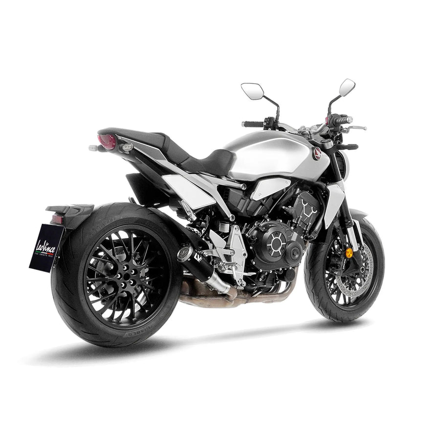 honda cb 1000 [LEOVINCE] – Silenciador Slip-On LV Corsa S Full Black