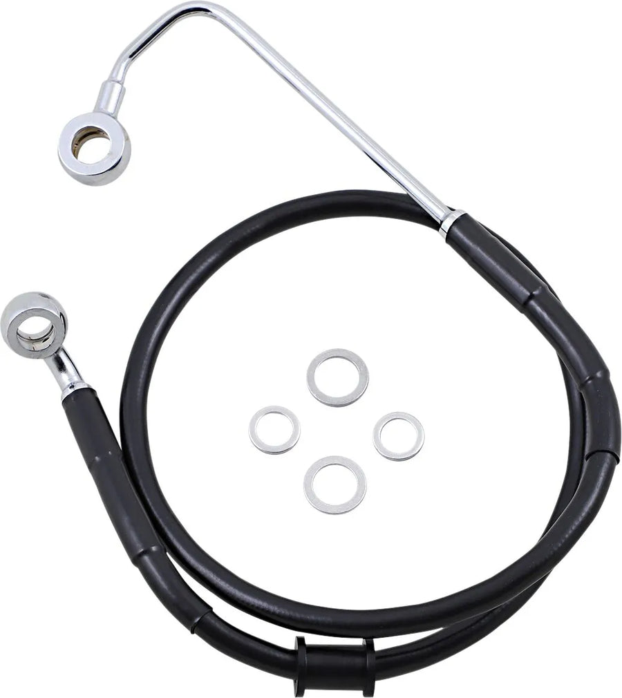 harley davidson fxsb [ESPECIALIDADES DE ARRASTRE] - Kit de latiguillos de freno de acero inoxidable
