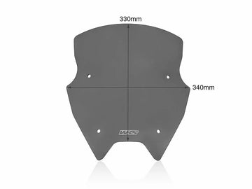 BMW R 1200 R [WRS] – Vista detallada del parabrisas