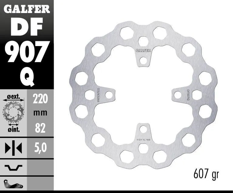 Triumph Thruxton 1200 RS [2020, 2024, 2022, 2022-2023, 2023] - Disco de freno Cubiq - foto 2