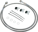harley davidson flst [ESPECIALIDADES DE ARRASTRE] - Kit de línea de freno extendida de acero inoxidable-1