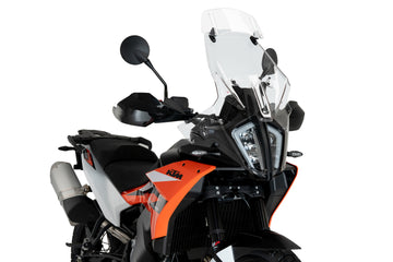 KTM 890 ADVENTURE R [2025] – cúpula touring con spoiler – transparente - 0