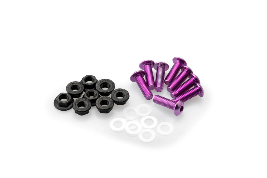 KTM RC 390 [2025] – Kit de tornillos de disco anodizados – Plata