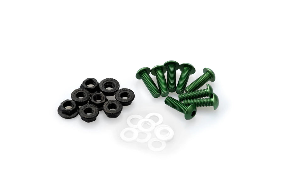 KTM RC 390 [2025] – Kit de tornillos de disco anodizados – Plata