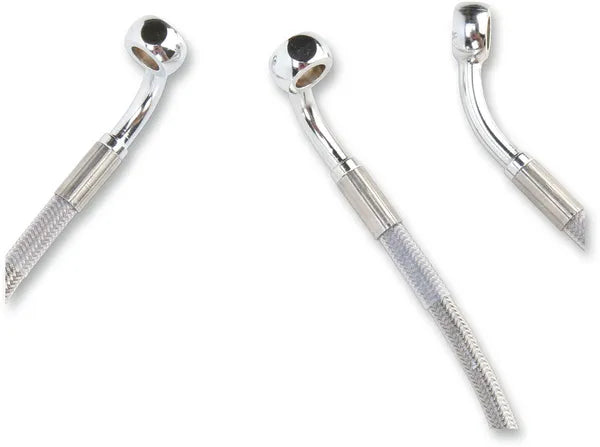 Harley Davidson Flhr [ESPECIALIDADES DE ARRASTRE] - Kit de línea de freno de acero inoxidable, extendido