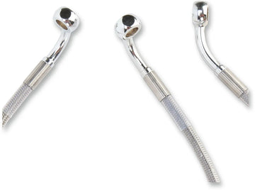 harley davidson flhtc [ESPECIALIDADES DE ARRASTRE] - Kit de línea de freno extendida de acero inoxidable - 0