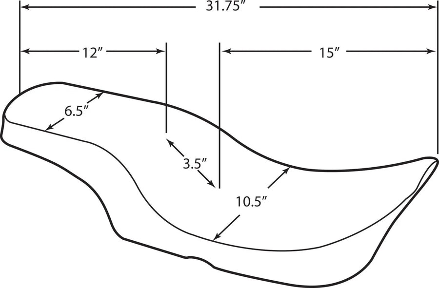 harley davidson flhri [ESPECIALIDADES DE ARRASTRE] - Asiento para dos personas estilo cuchara