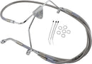 harley davidson flhtcui [ESPECIALIDADES DE ARRASTRE] - Kit de línea de freno extendida de acero inoxidable-1