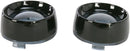 Harley-Davidson Sportster S [Kuryakyn] anillos decorativos drogados con vidrio para indicadores de bala-3