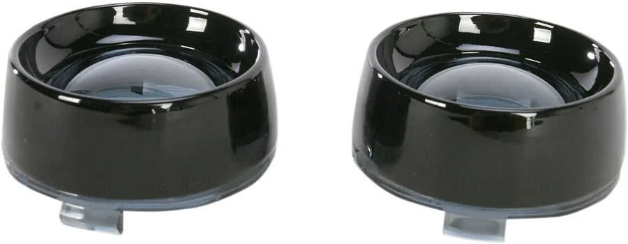 Harley-Davidson Sportster S [Kuryakyn] anillos decorativos drogados con vidrio para indicadores de bala