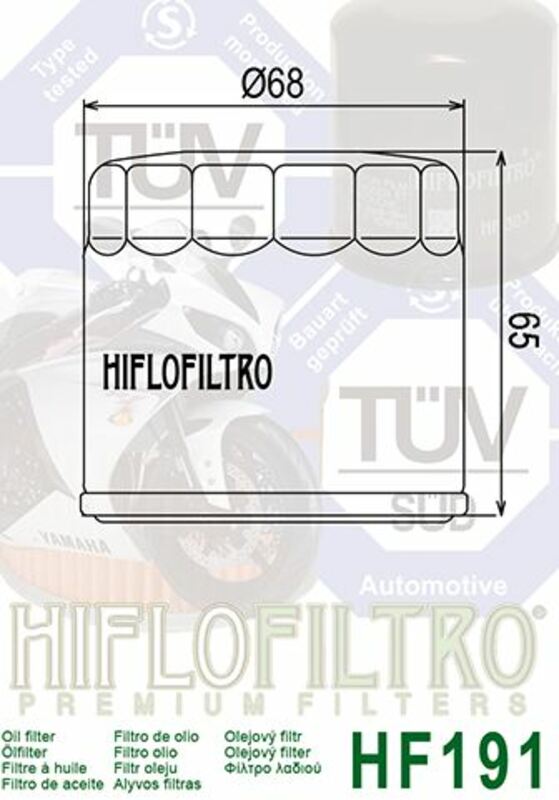 Triumph Daytona 955i [Hiflofiltro] - Filtro de aceite