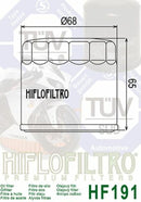 Triumph Speed ​​Triple 885i [Hiflofiltro] - Filtro de aceite-2