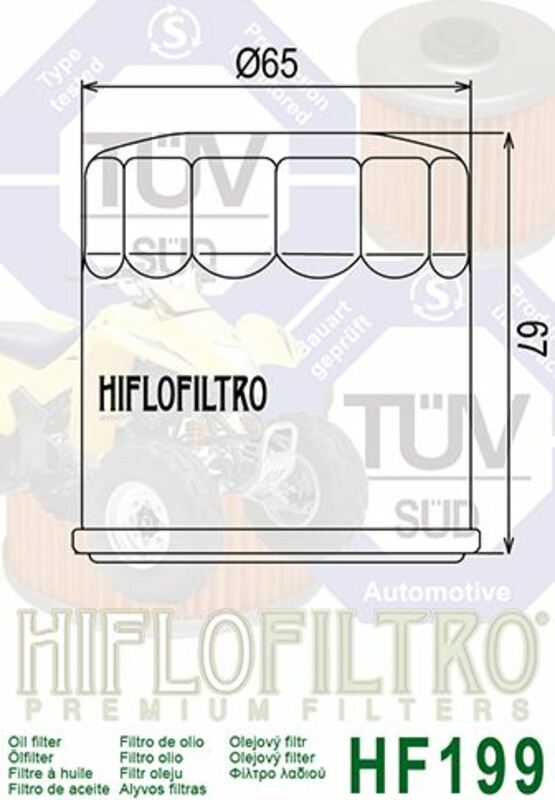 Indian Scout sesenta Scout60 [Hiflofiltro] - Filtro de aceite