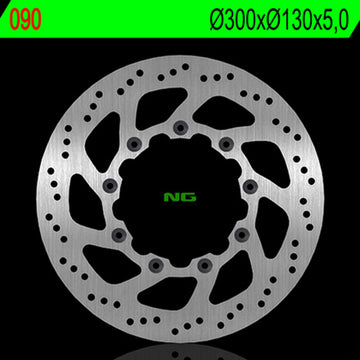 Kawasaki Kle 500 [NG BRAKE DISC] - disco de freno rígido redondo
