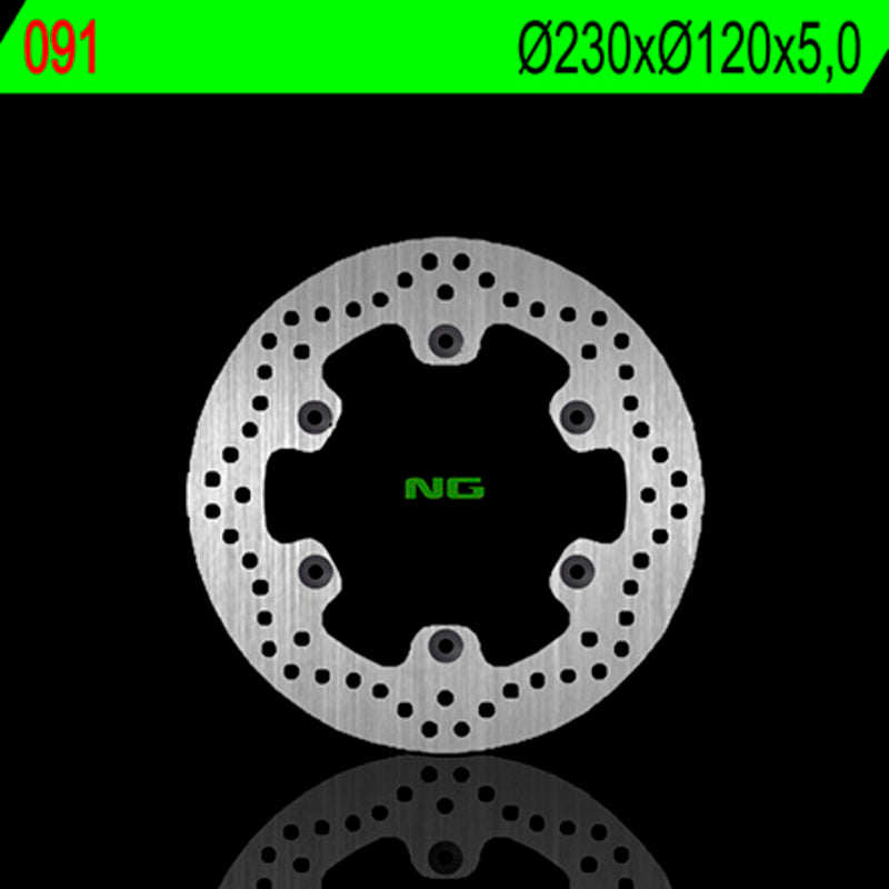 Kawasaki Kl 650 [NG BRAKE DISC] - disco de freno rígido redondo