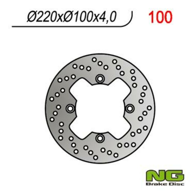 Kawasaki Z 750 [NG BRAKE DISC] - disco de freno rígido redondo