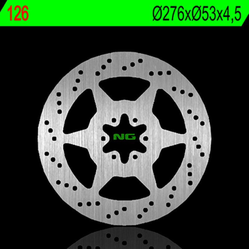 Honda Ntv 650 [NG BRAKE DISC] - disco de freno rígido redondo