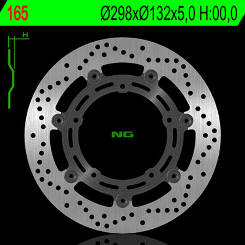 Yamaha Niken 900 Niken Gt 900 [NG BRAKE DISC] - disco de freno flotante redondo