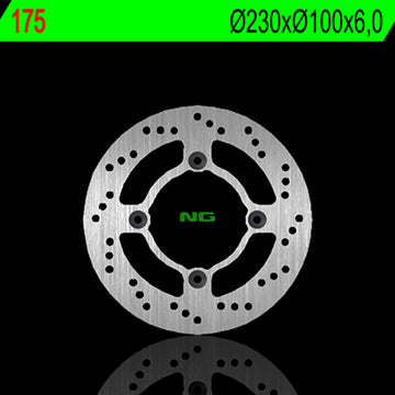 Kawasaki Zephyr 750 [NG BRAKE DISC] - disco de freno rígido redondo