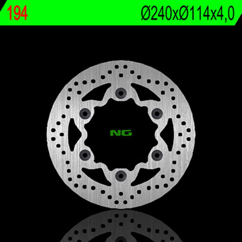 Honda Cbf 125 [NG BRAKE DISC] - disco de freno rígido redondo