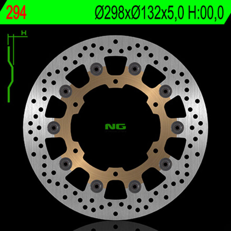 Yamaha Xvs 950 A Midnight S [NG BRAKE DISC] - disco de freno flotante redondo