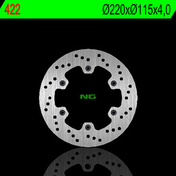 Yamaha Tdr [NG BRAKE DISC] - disco de freno rígido redondo