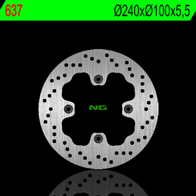 Kawasaki Zr 750 [NG BRAKE DISC] - disco de freno rígido redondo