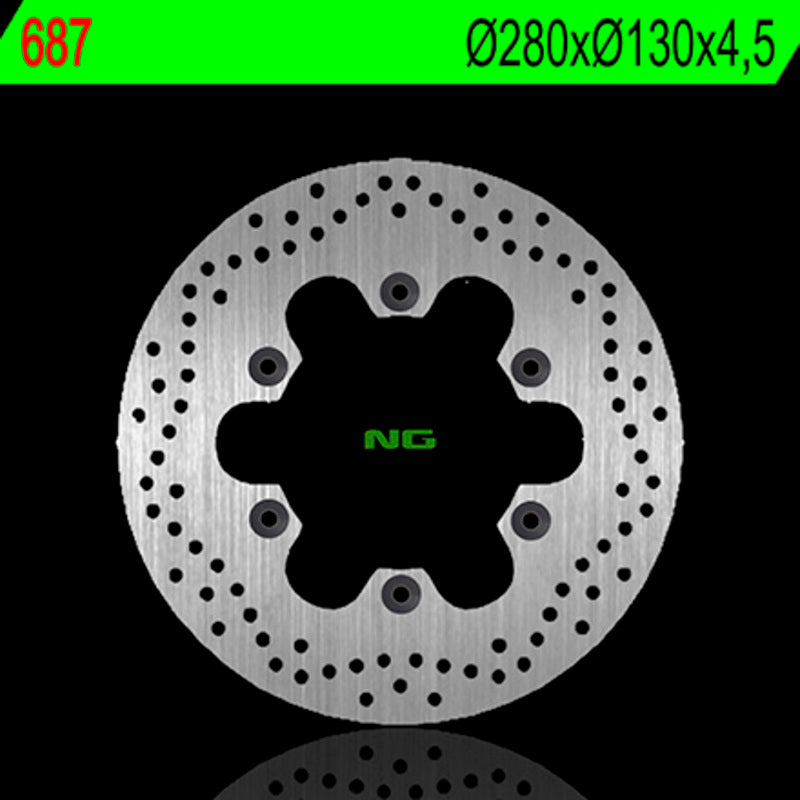 Kawasaki Gpz 1000 [NG BRAKE DISC] - disco de freno rígido redondo