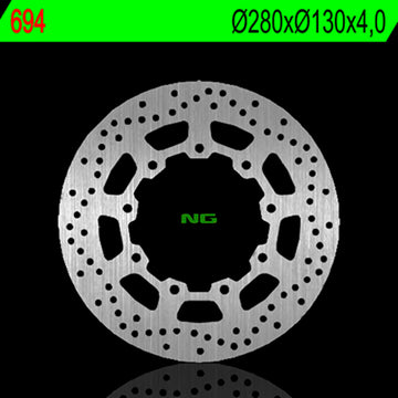 Kawasaki Kl 650 [NG BRAKE DISC] - disco de freno rígido redondo