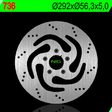 Harley Davidson Flhx [NG BRAKE DISC] - disco de freno rígido redondo