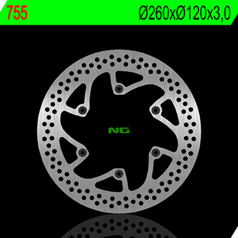 Husaberg Fe 501 [NG BRAKE DISC] - disco de freno rígido redondo