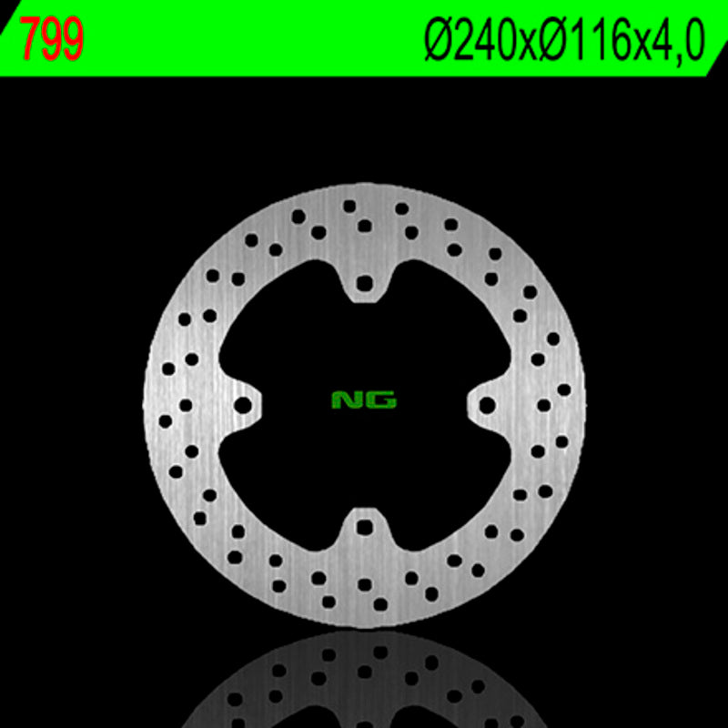 Kawasaki Kx 250 [NG BRAKE DISC] - disco de freno rígido redondo