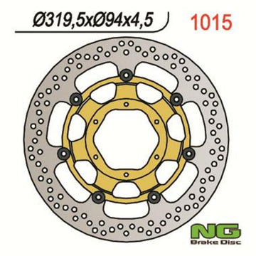 Honda Vtr 1000 [NG BRAKE DISC] - disco de freno flotante redondo