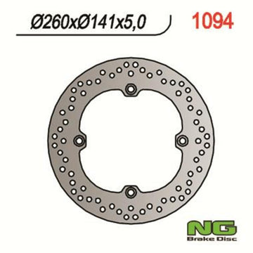 Kawasaki Klv 1000 [NG BRAKE DISC] - disco de freno rígido redondo