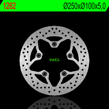 Kawasaki Zrx 1200 [NG BRAKE DISC] - disco de freno rígido redondo