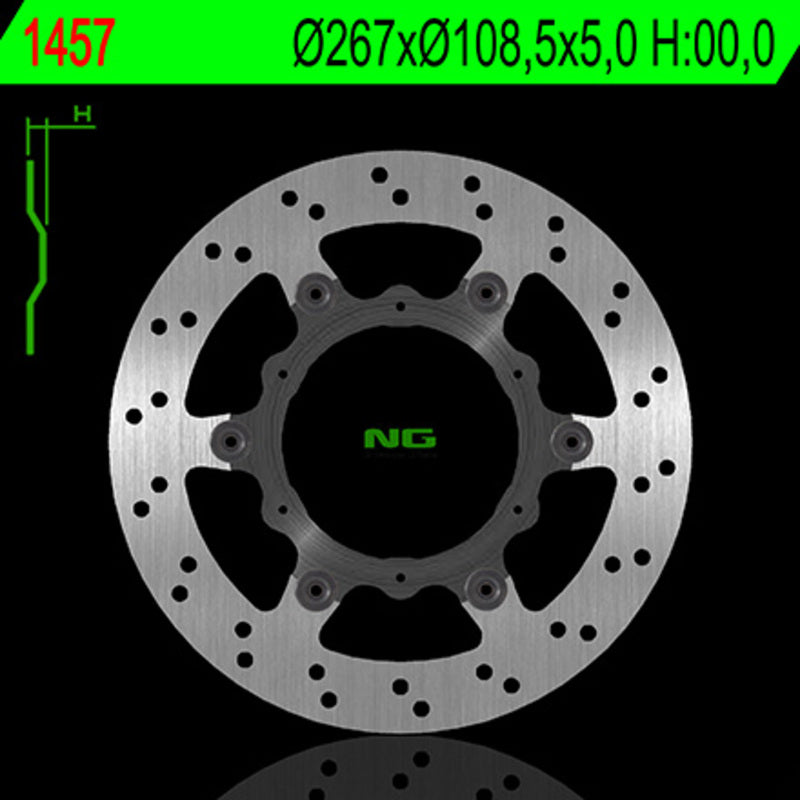 Ktm 1290 Super Adventure S [NG BRAKE DISC] - disco de freno redondo flotante