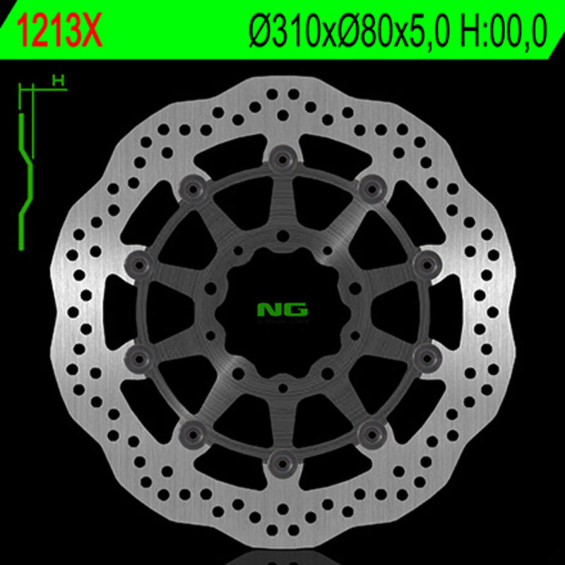 Kawasaki Versys 1000 [NG BRAKE DISC] - Disco de freno flotante Wave