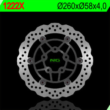 Kawasaki J 125 [NG BRAKE DISC] - Disco de freno flotante Wave