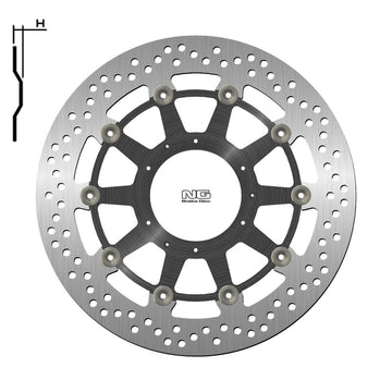 Honda XL 1000 V Varadero [NG BRAKE DISC] - disco de freno flotante redondo