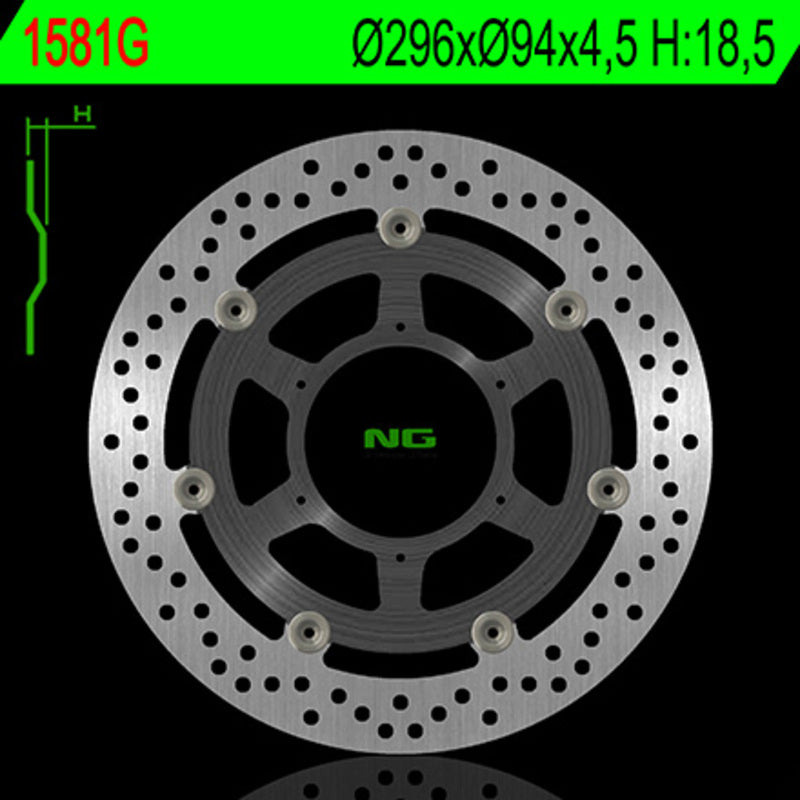 Honda Cbf 1000 [NG BRAKE DISC] - disco de freno flotante redondo