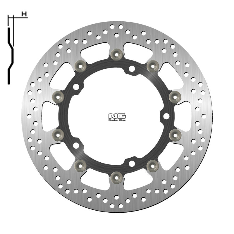 Triumph Sprint 1050 [NG BRAKE DISC] - disco de freno flotante redondo