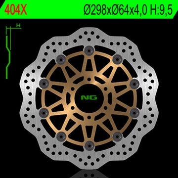 Aprilia Rst 1000 Futura [NG BRAKE DISC] - Disco de freno flotante Wave
